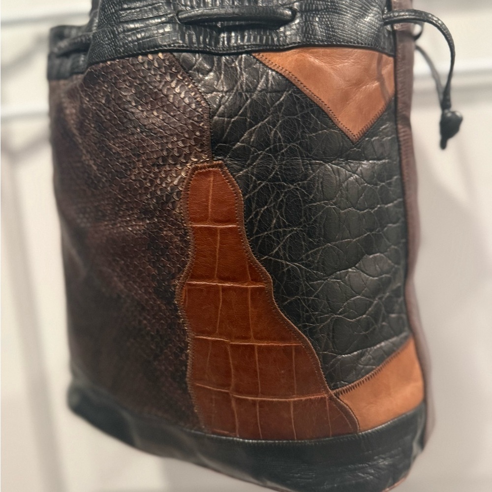 Sharif exotics bucket bag